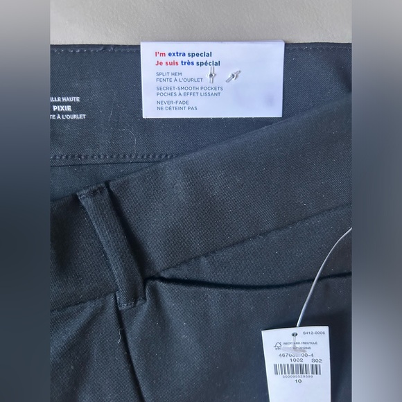 NWT Old Navy split hem Pixie pants - Picture 7 of 7